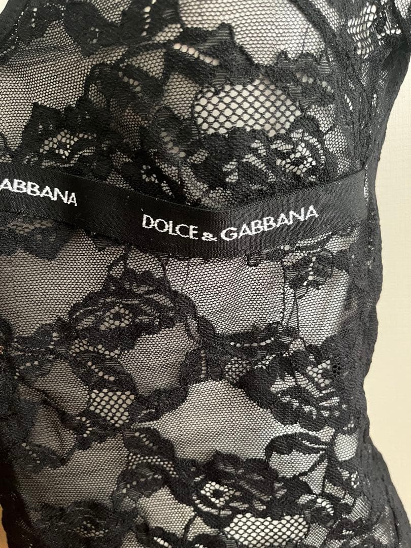 S u m merDOLCE & GABBANA ブラック レース 稀少品