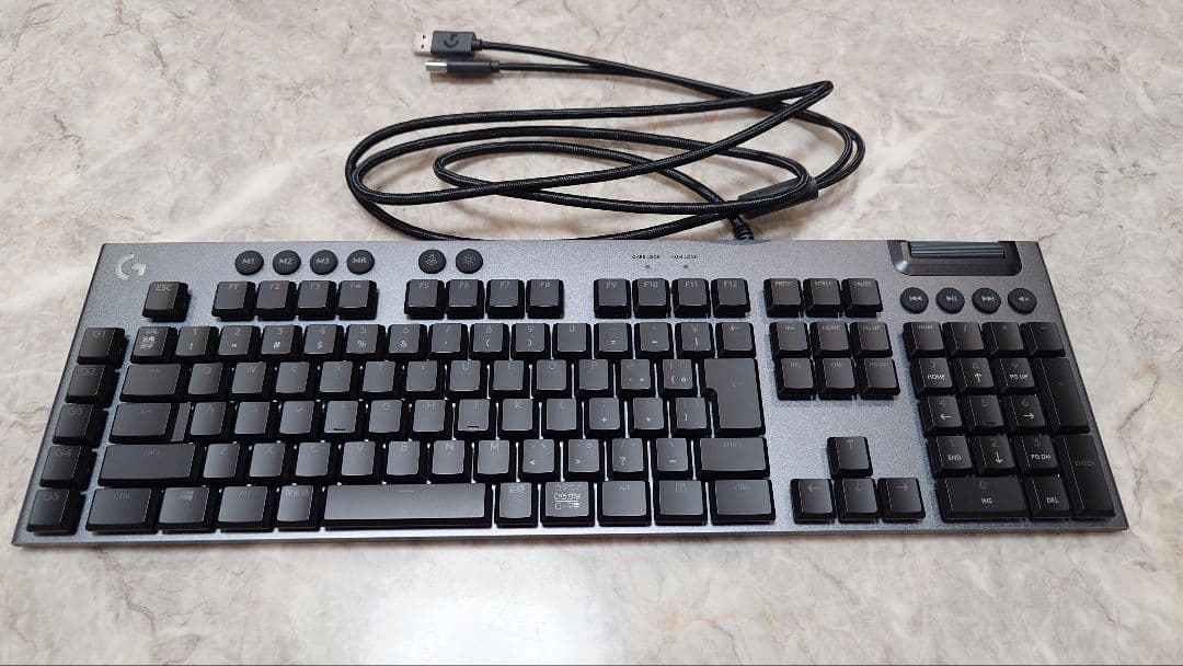 【未使用に近い】Logicool G813メカニカルクリッキーRGBキーボード