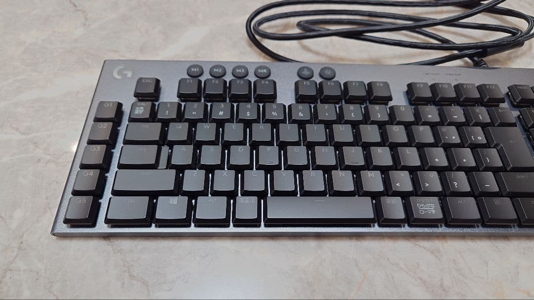 【未使用に近い】Logicool G813メカニカルクリッキーRGBキーボード