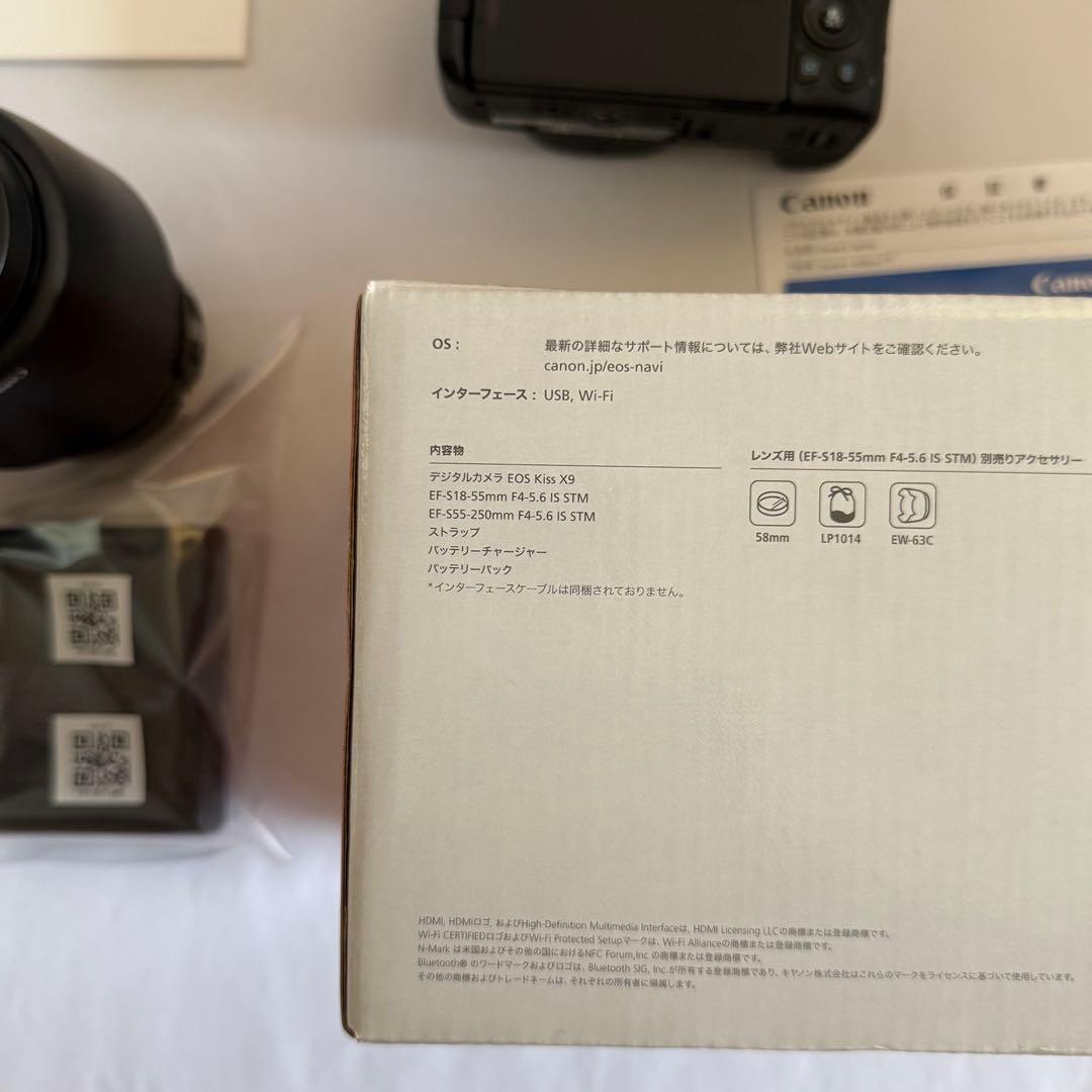 Canon EOS Kiss X9 レンズ2本セット