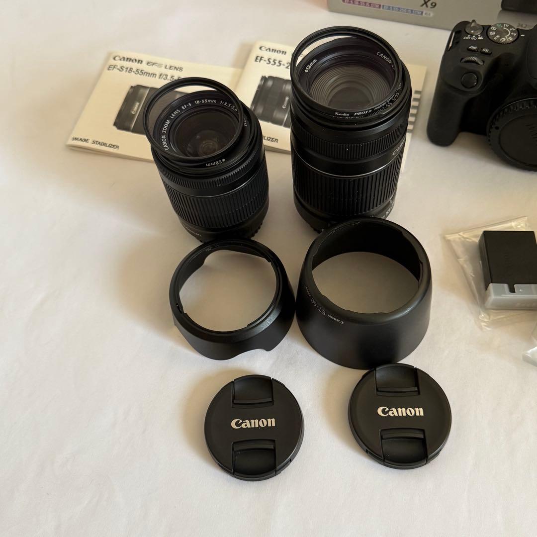 Canon EOS Kiss X9 レンズ2本セット
