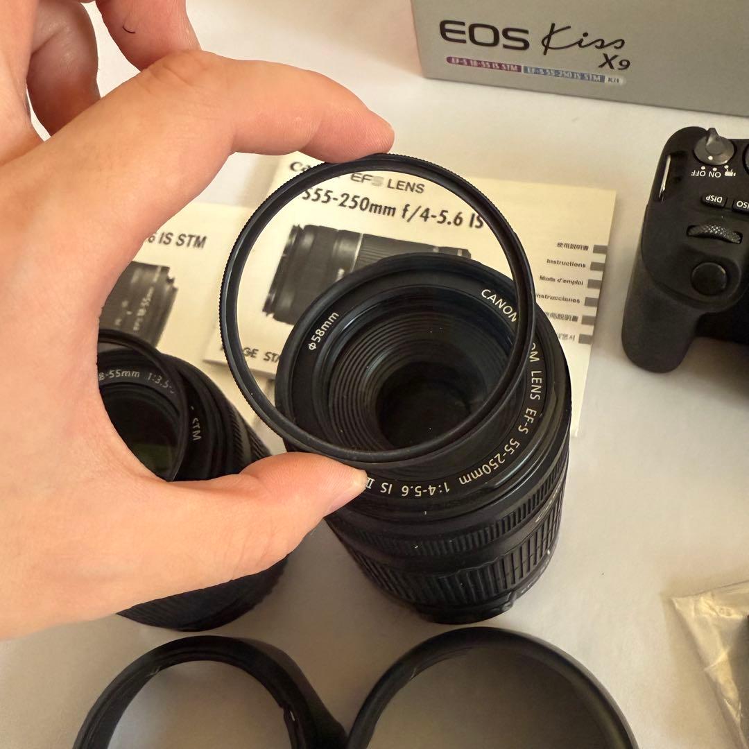Canon EOS Kiss X9 レンズ2本セット