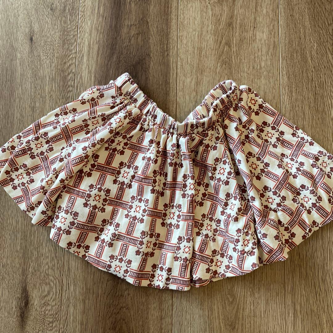Misha & Puff 花柄スカート 2-3y 美品