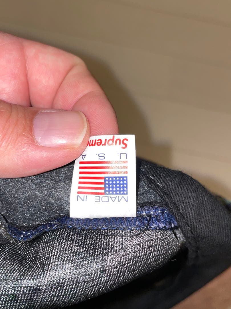 Supreme 2012SS Floral Suede Camp Capキャップ