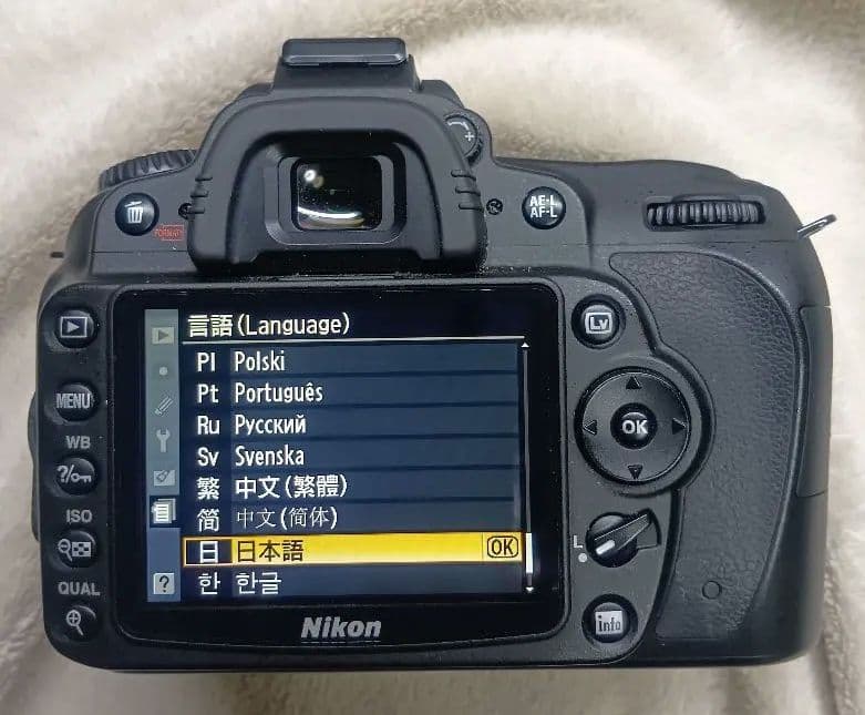 良品 Nikon D90 ボディ