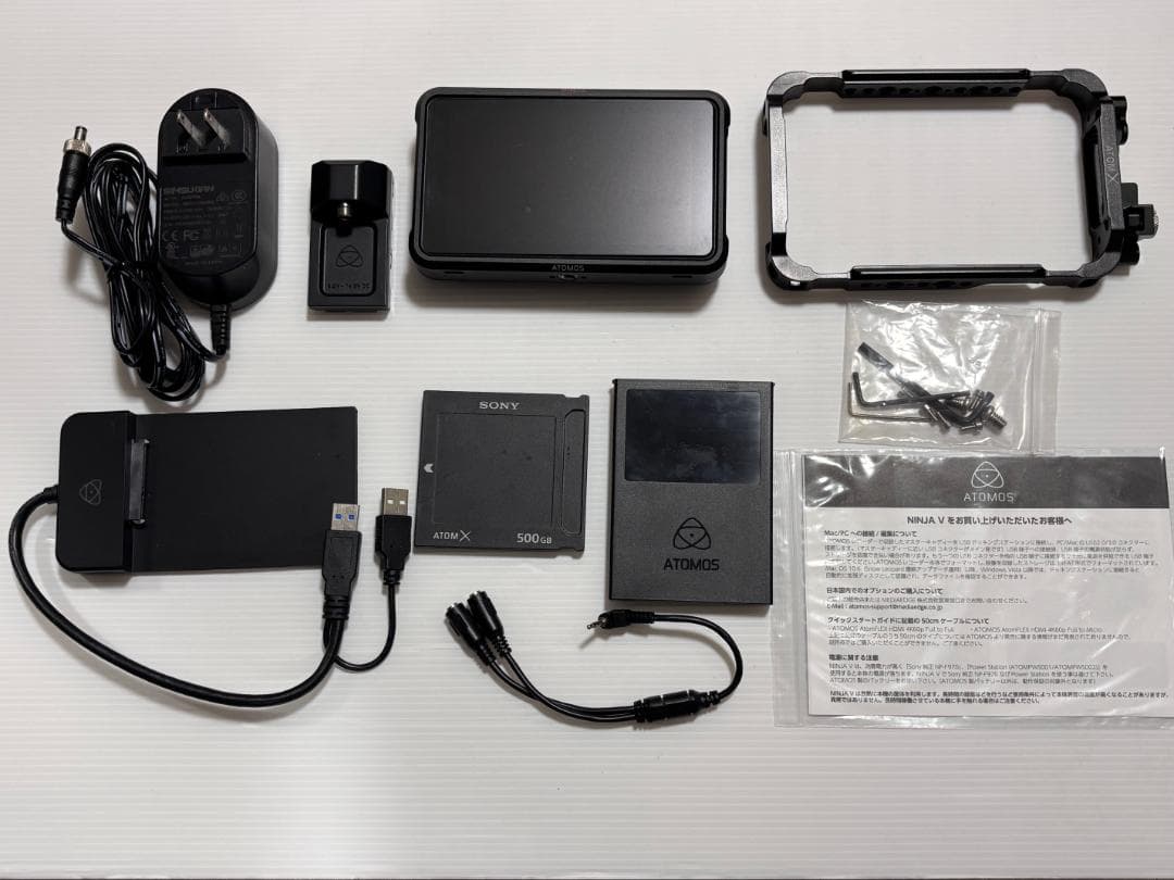 良品！　ATOMOS NINJA V ATOMNJAV01 ＋　付属品！