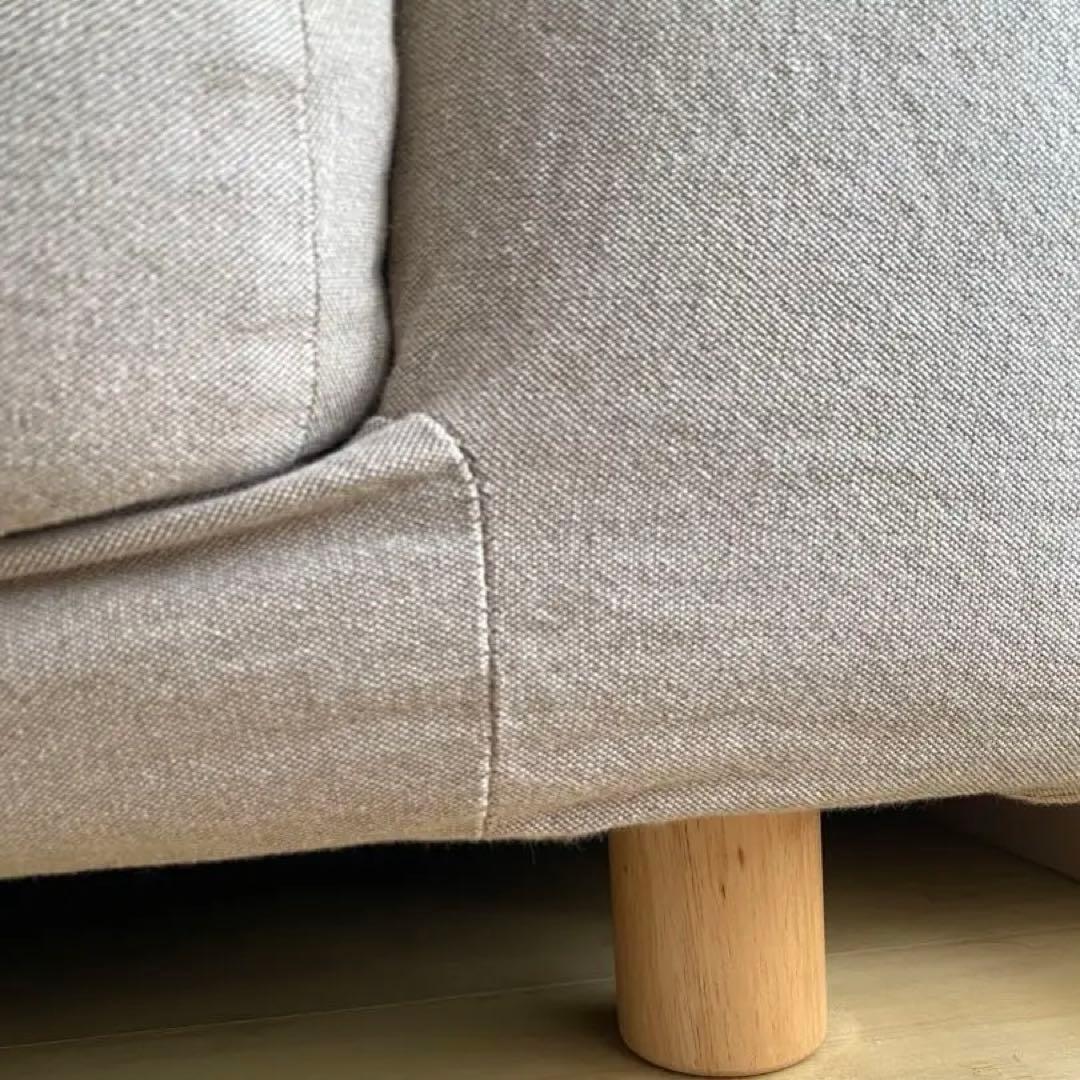 無印良品 ソファ ２シーター フェザー ポケットコイル