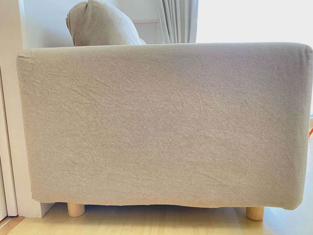 無印良品 ソファ ２シーター フェザー ポケットコイル