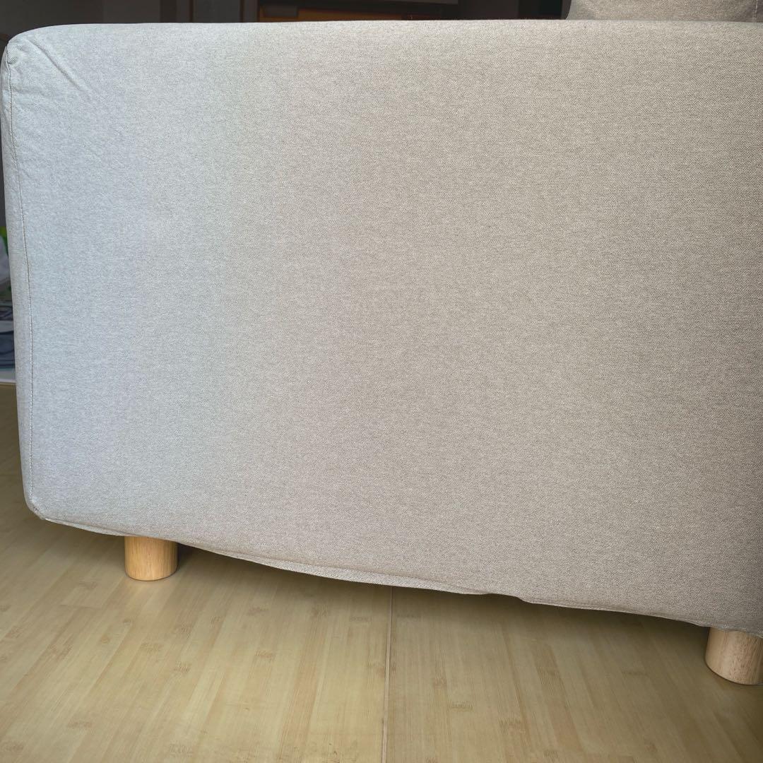 無印良品 ソファ ２シーター フェザー ポケットコイル