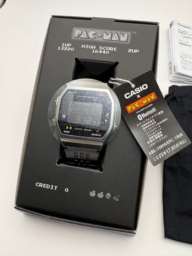 S*a様 【新品】 CASIO カシオ パックマンコラボ ABL-100WEPC