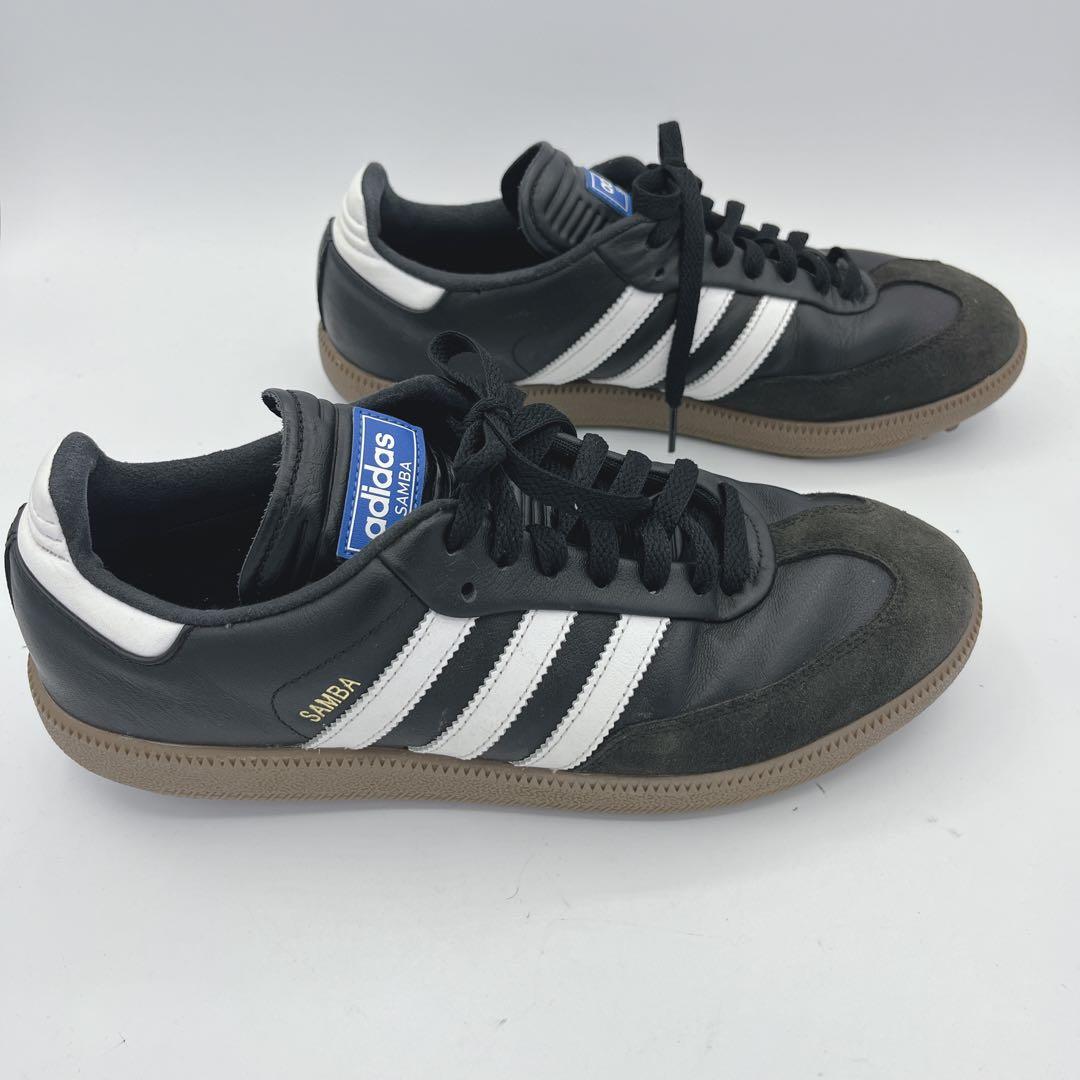 adidas Samba アディダス サンバ 黒白 ゴルフシューズ 27cm