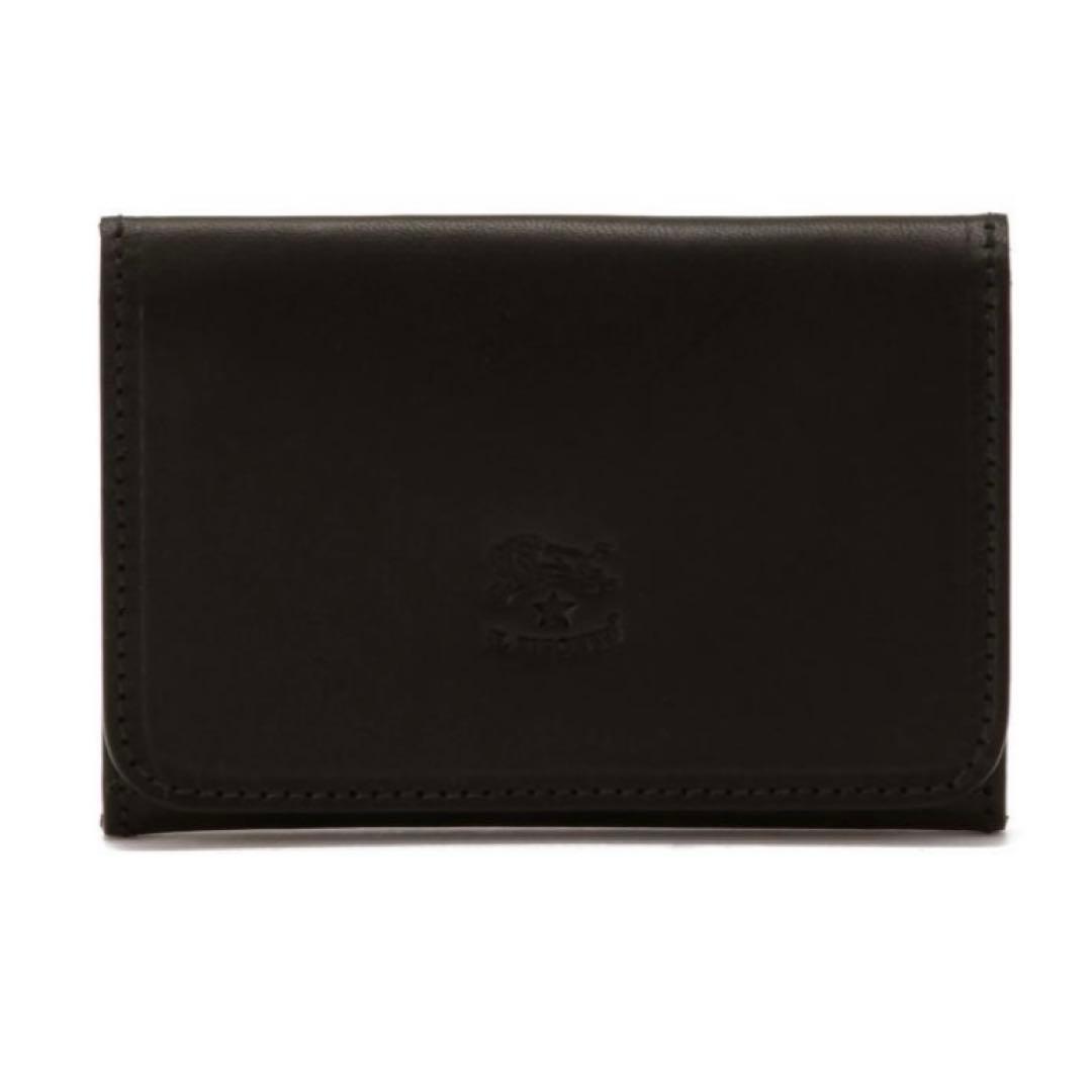 新品未使用 イルビゾンテ ILBISONTE 名刺入れ カードケース 牛革