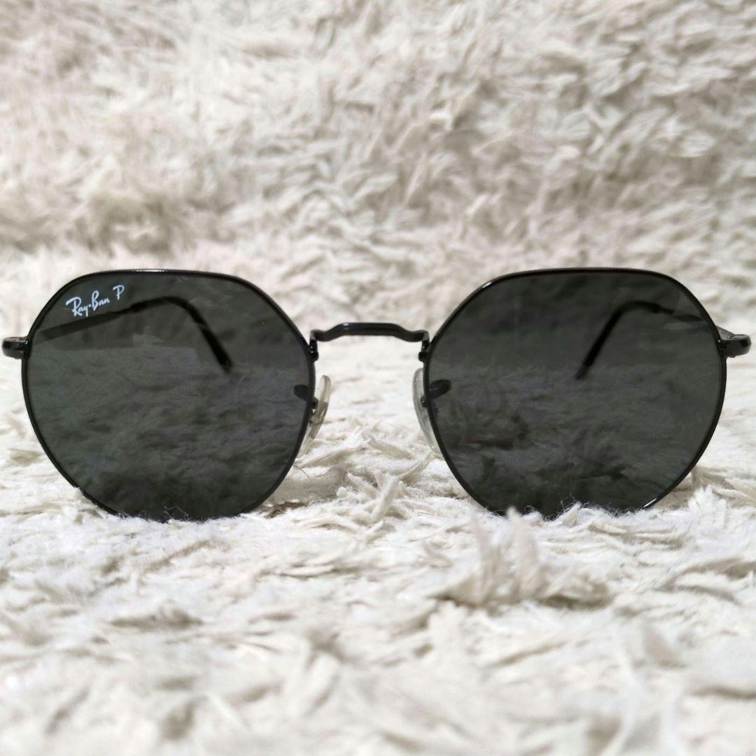 付属品完備 Ray-Ban RB3565 JACK 002/48 偏光レンズ 黒