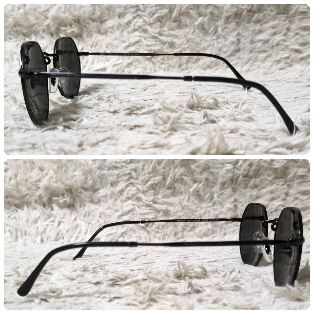 付属品完備 Ray-Ban RB3565 JACK 002/48 偏光レンズ 黒