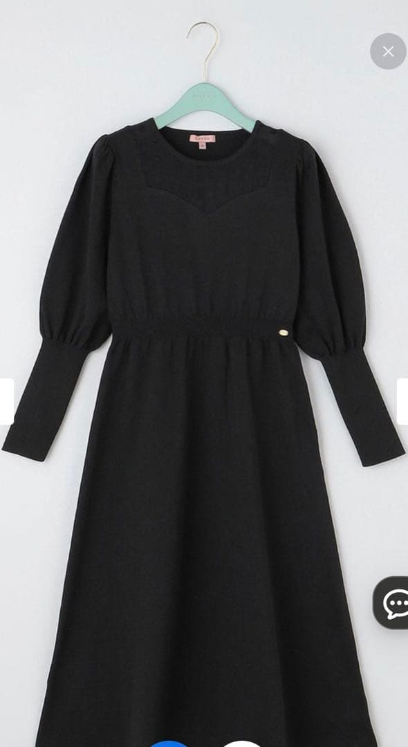 TOCCA【洗える！】RAINY NIGHT ニットドレス