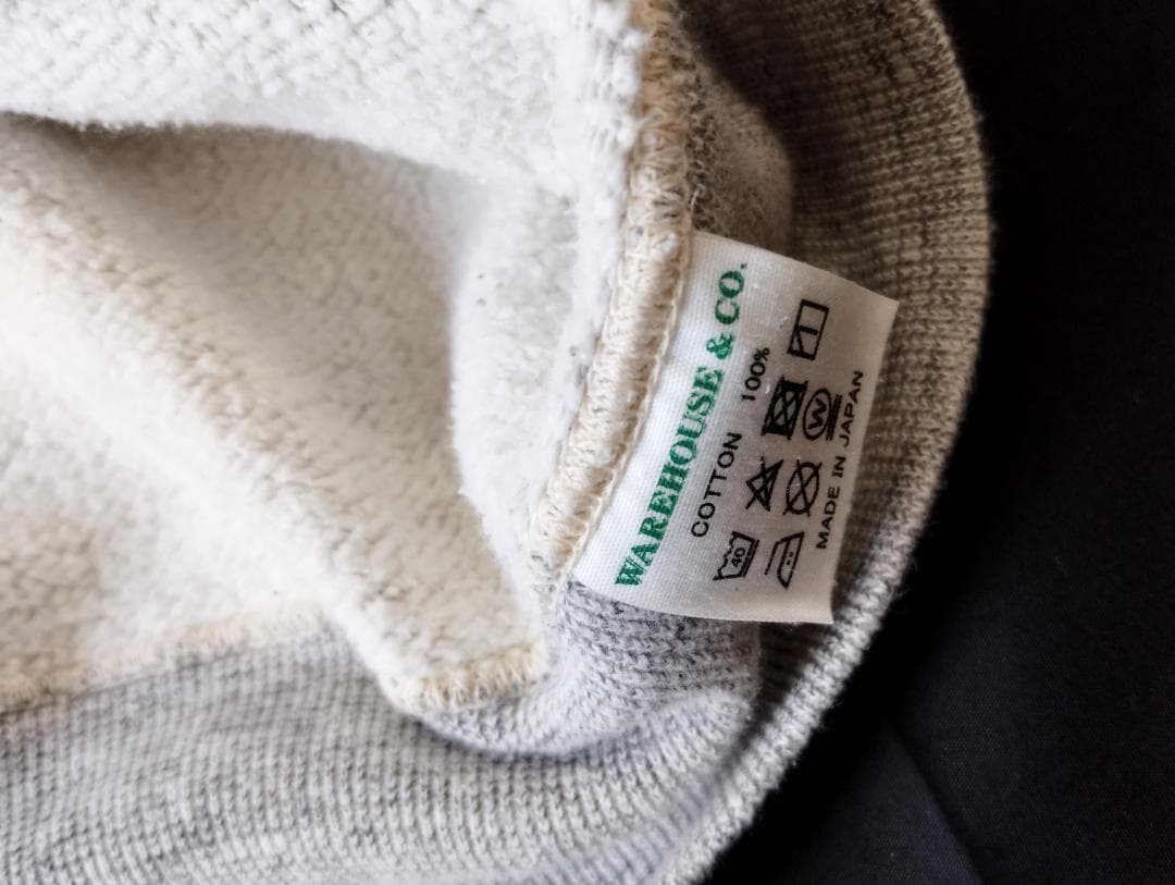 希少サイズ　ウエアハウス Warehouse ヘラーズカフェ スウェット　４４