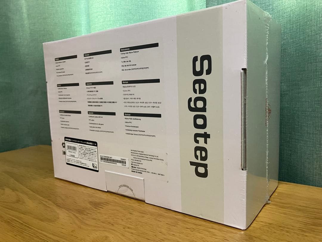 【新品未開封】Segotep PM850W 850W電源　ホワイト