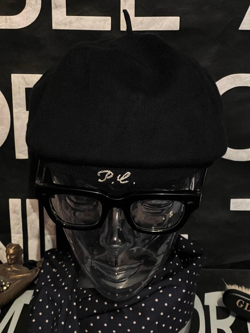 ポータークラシックのニットベレー　Porter Classic ブラック