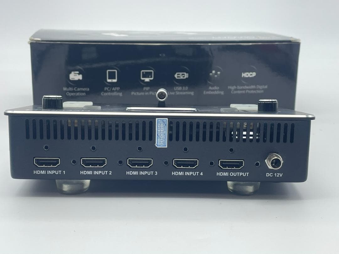 FEELWORLD LIVEPRO L1 ビデオミキサー ACアダプター交換必要