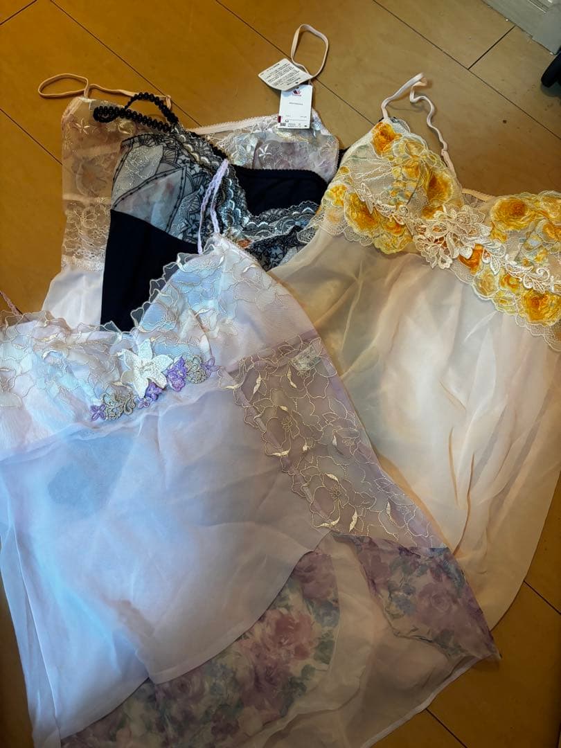 在庫わずか新品未使用Wacoal × ルジェ キャミソール、スリップ10点セット