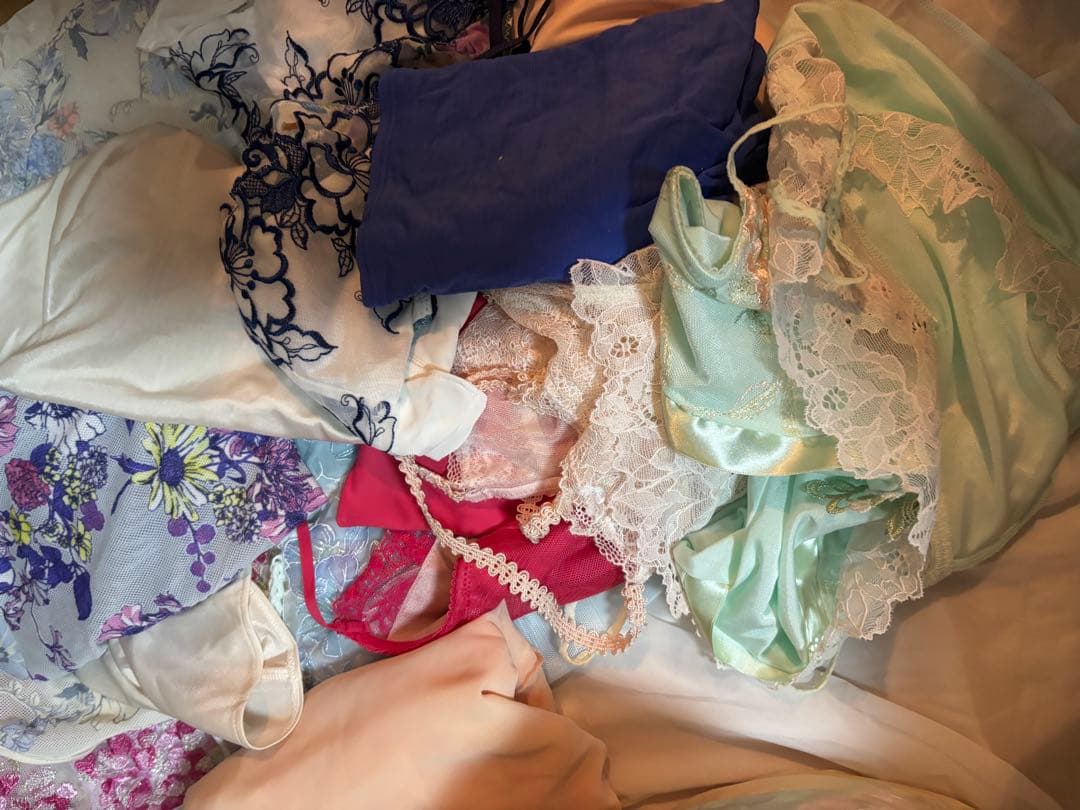 在庫わずか新品未使用Wacoal × ルジェ キャミソール、スリップ10点セット