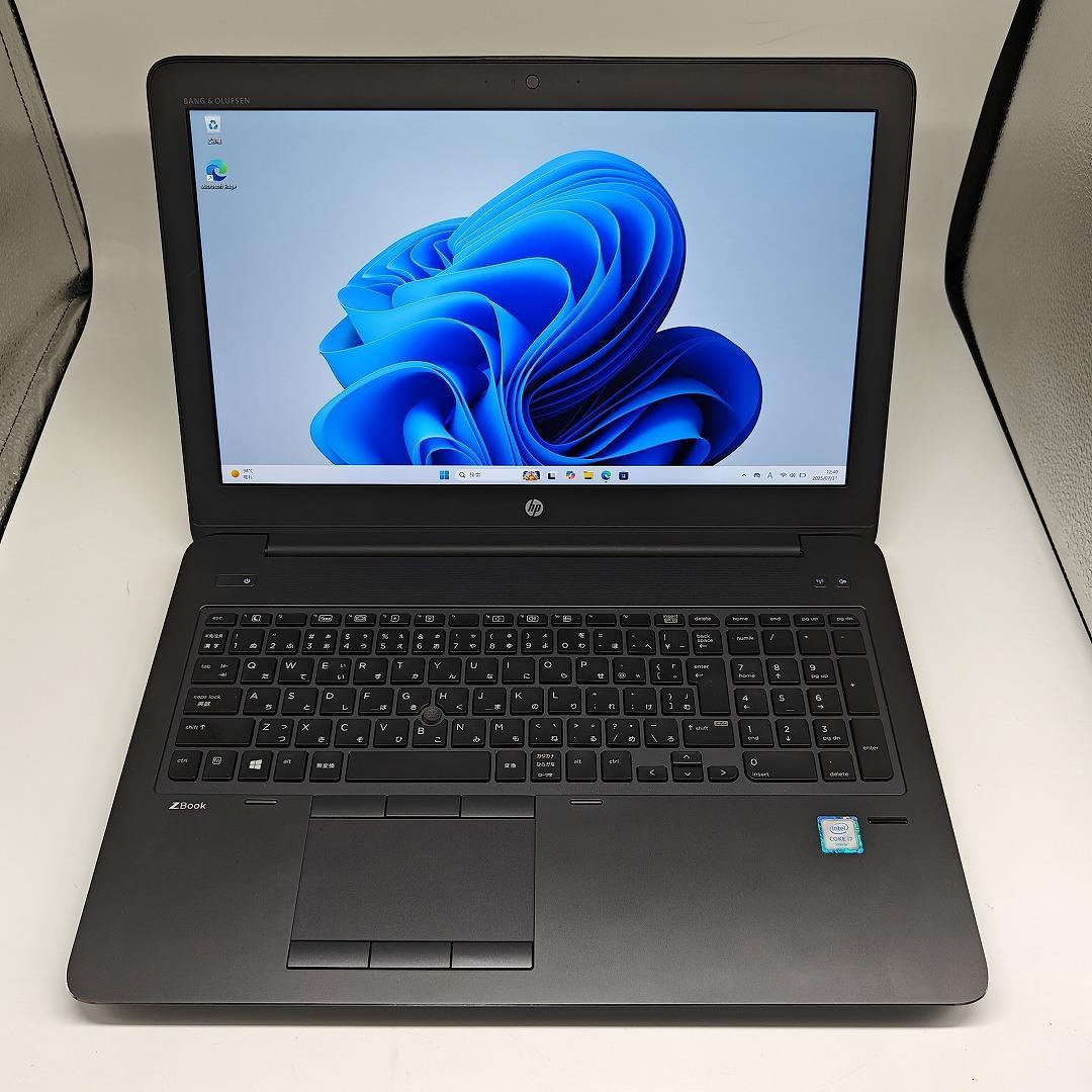 【HP】ZBook 爆速i7 SSD128GB+HDD1TB 大型ノートPC