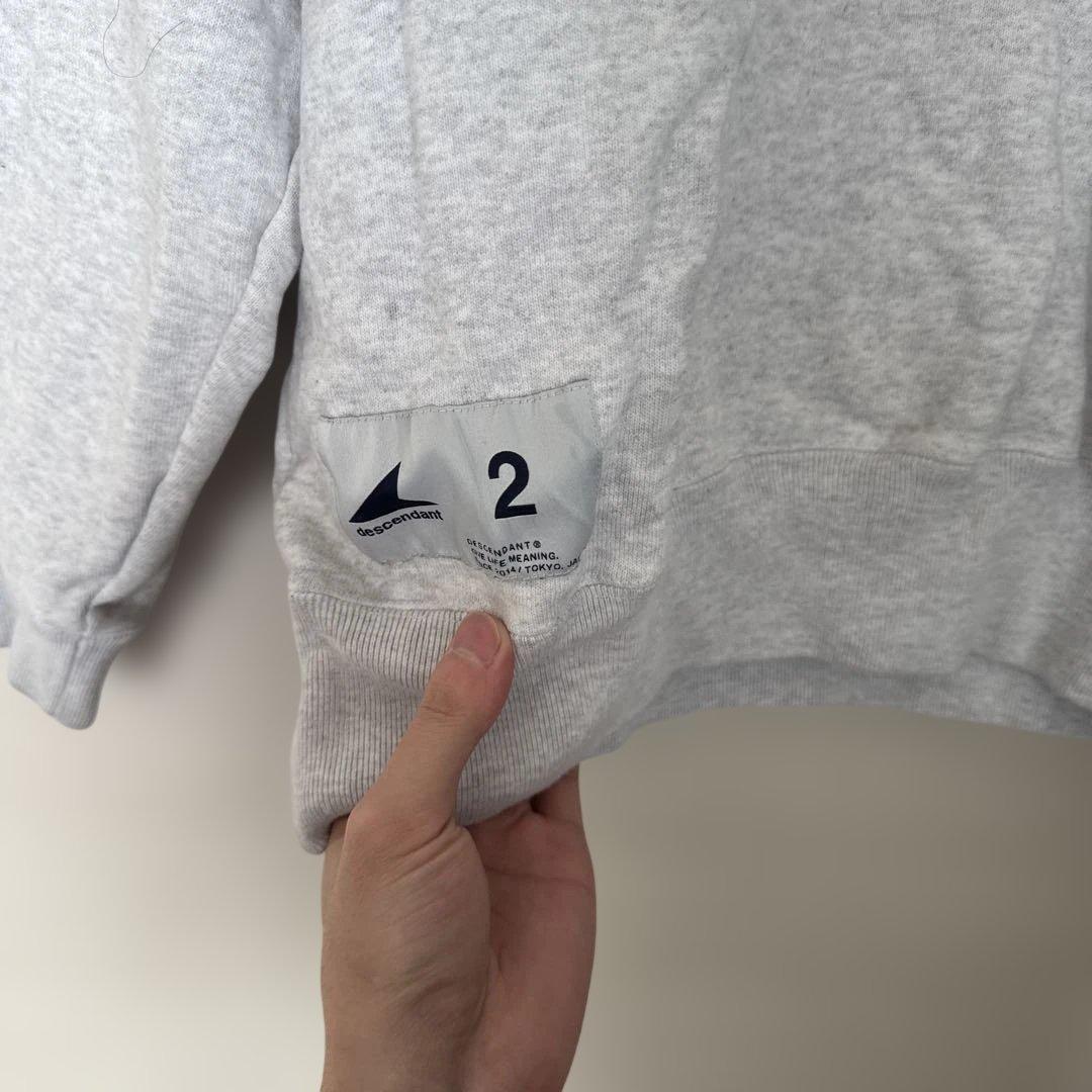 DESCENDANT スウェット　サイズ2