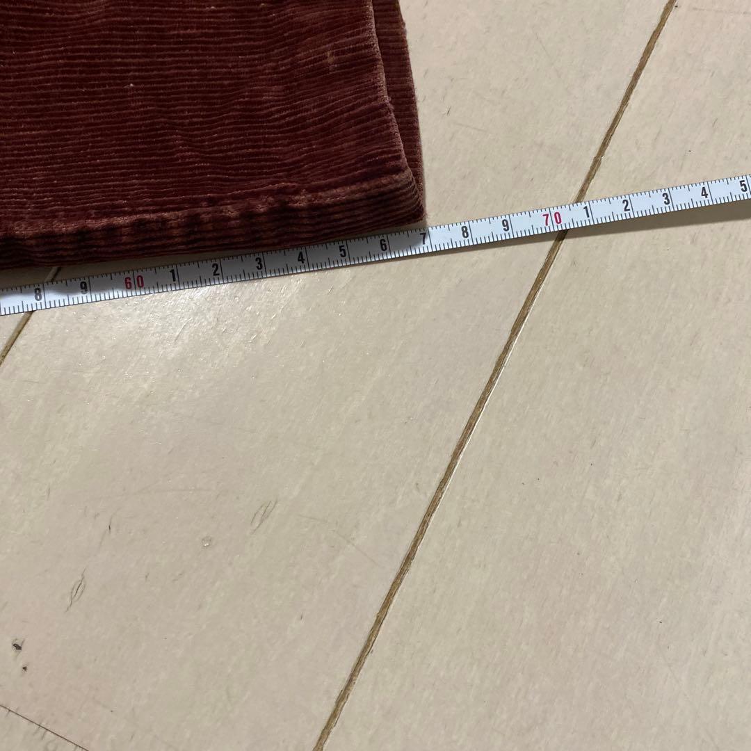 j*3様 dickies アルミジップ　 ボルドー　コーデュロイ パンツ　〜80