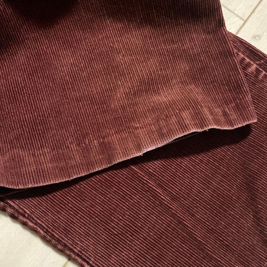 j*3様 dickies アルミジップ　 ボルドー　コーデュロイ パンツ　〜80