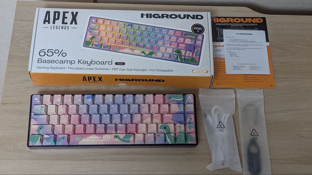 【美品】HIGROUND APEX LEGENDS 65+ キーボード