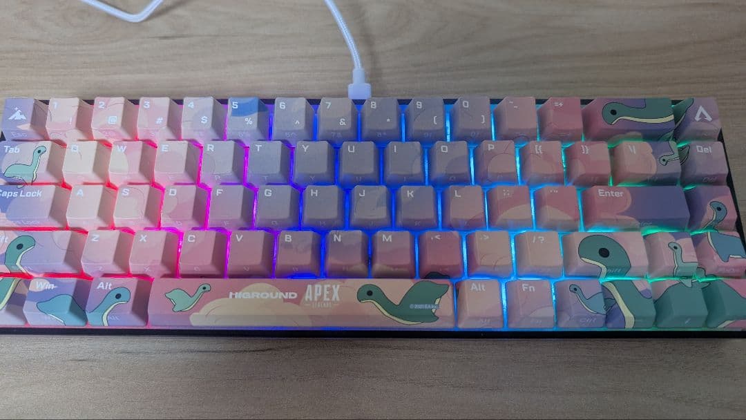 【美品】HIGROUND APEX LEGENDS 65+ キーボード