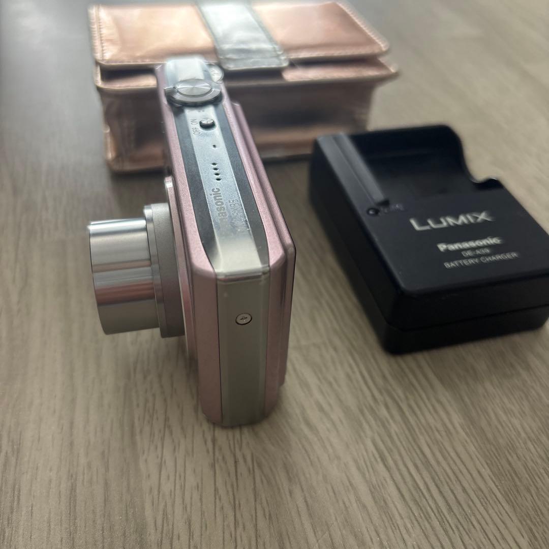 パナソニック　LUMlX DMC-FX35 ピンク デジカメ　動確済　美品　人気