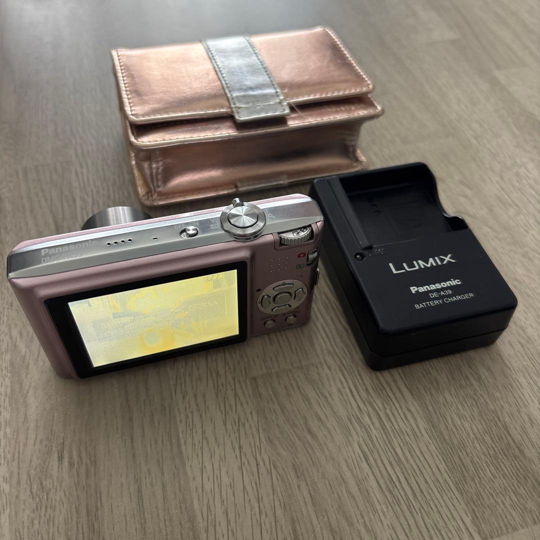 パナソニック　LUMlX DMC-FX35 ピンク デジカメ　動確済　美品　人気
