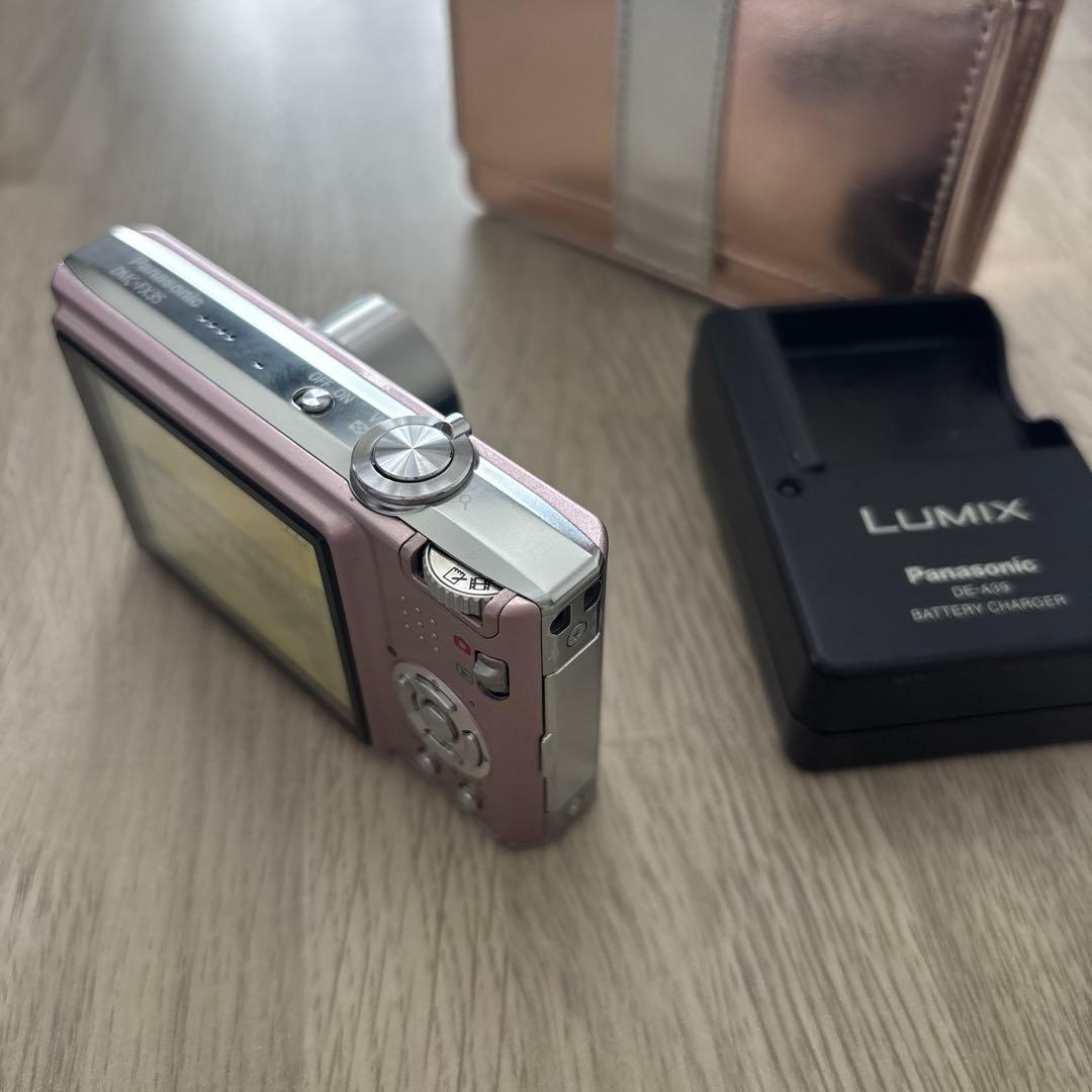 パナソニック　LUMlX DMC-FX35 ピンク デジカメ　動確済　美品　人気