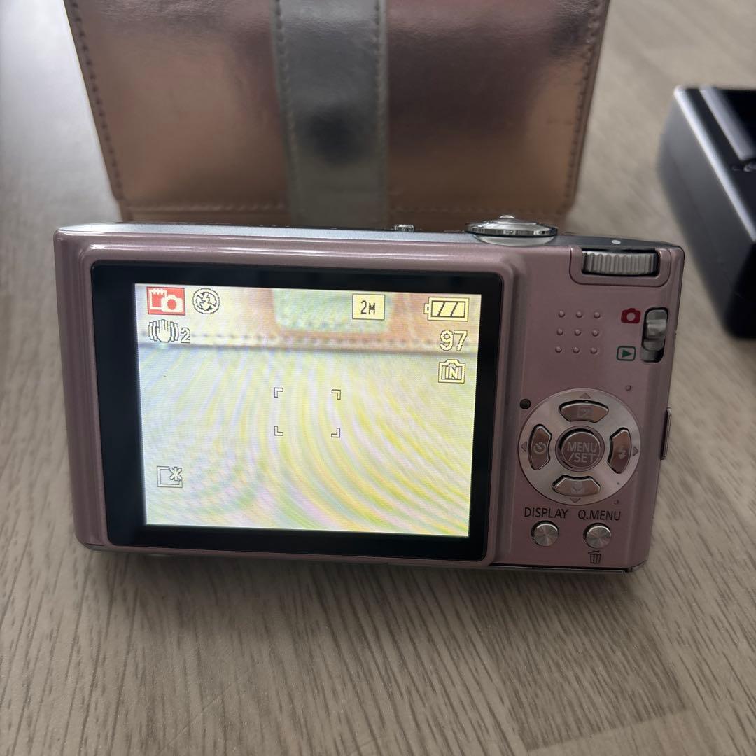パナソニック　LUMlX DMC-FX35 ピンク デジカメ　動確済　美品　人気