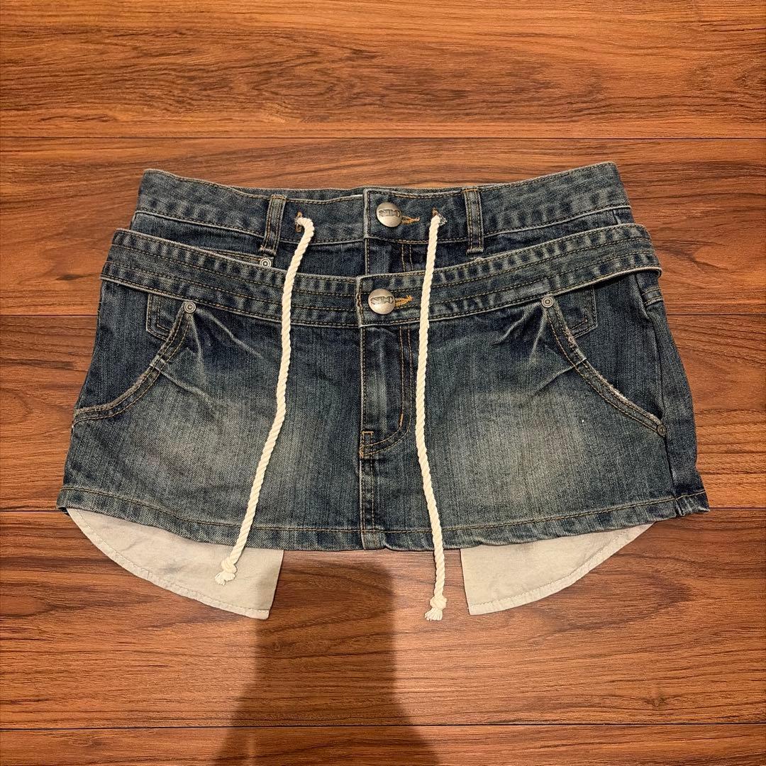 SCULPTOR デニムミニスカート S