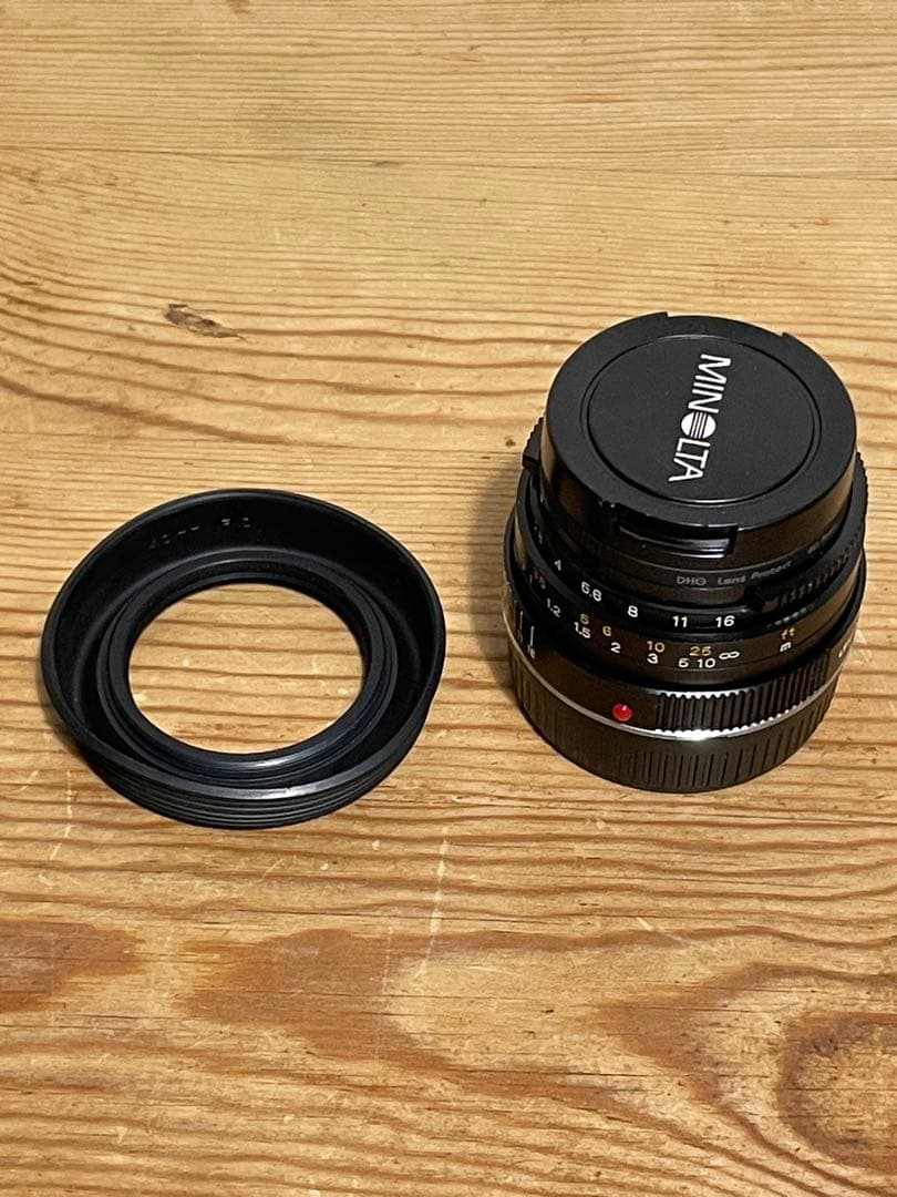 美品MマウントMinolta M-ROKKOR 40mm f/2 ミノルタレンズ