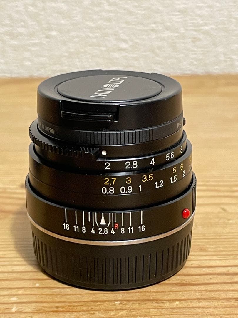 美品MマウントMinolta M-ROKKOR 40mm f/2 ミノルタレンズ