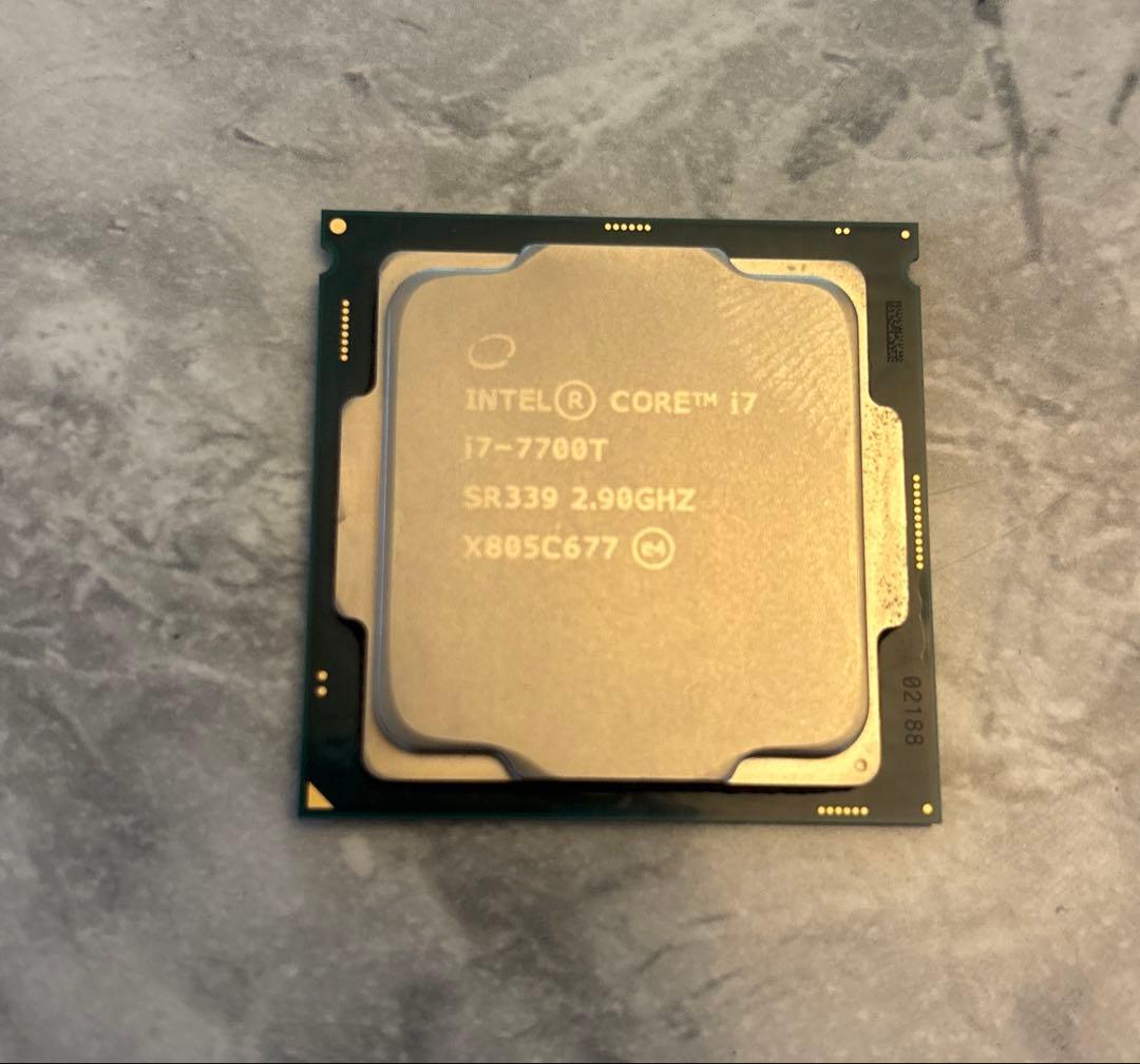 動作確認　Intel Core i7-7700T CPU