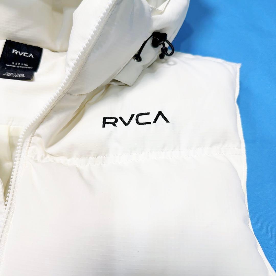 RVCA　ルーカ 中綿ベスト ダウンベスト バックロゴ 2WAY　軽量