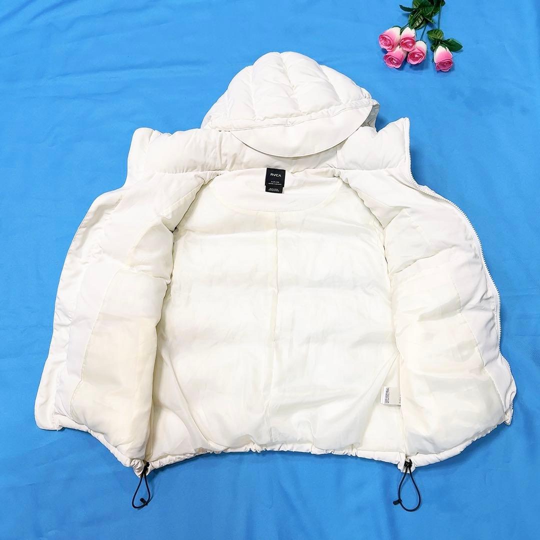 RVCA　ルーカ 中綿ベスト ダウンベスト バックロゴ 2WAY　軽量
