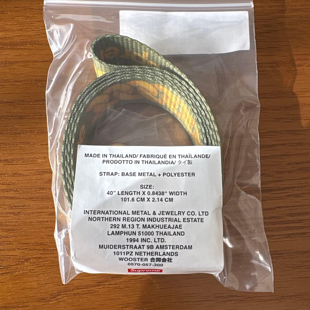 Supreme Cuban Links Lanyard Oliveカラー 新品