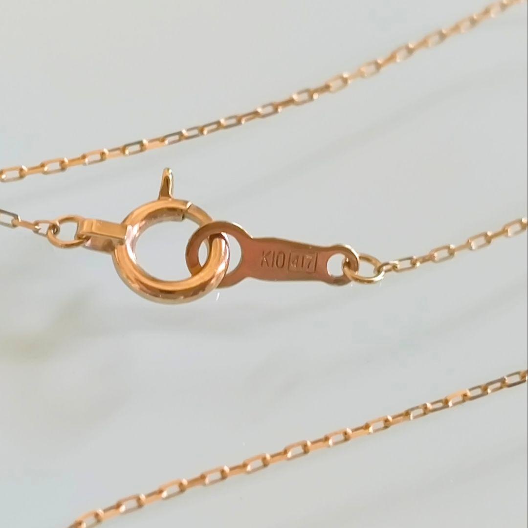 ポンテヴェキオ　K10 YG　ロードクロサイト　インカローズ　ネックレス