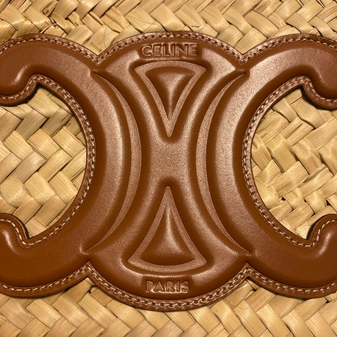 セリーヌ　CELINE ミディアム トリオンフ クラシック パニエ　袋付き値下げ