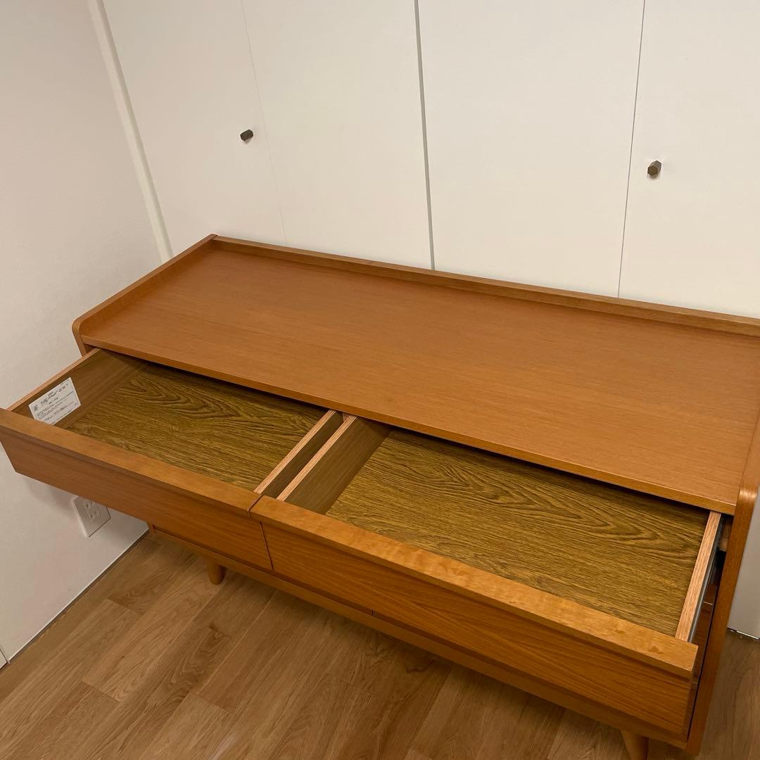 【美品】unico ALBERO ワイドチェスト⭐︎最終値下げ⭐︎