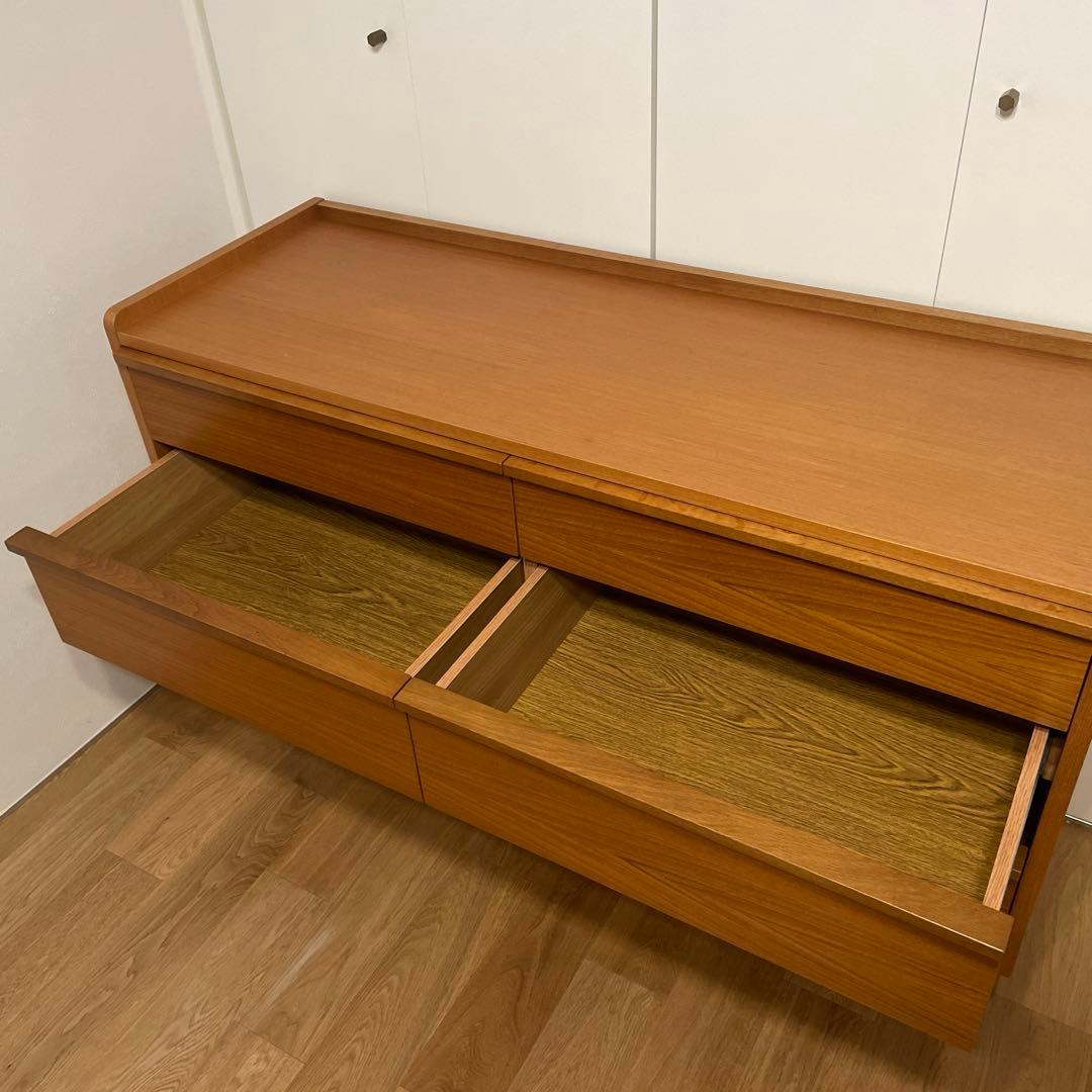 【美品】unico ALBERO ワイドチェスト⭐︎最終値下げ⭐︎