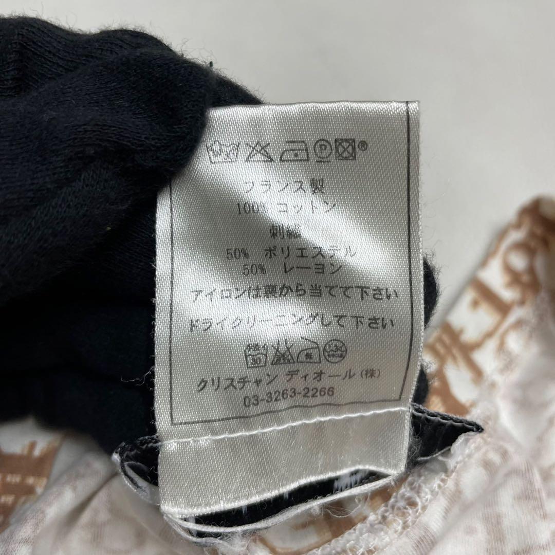 Christian Dior ディオール トロッター 花柄刺繍 Tシャツ