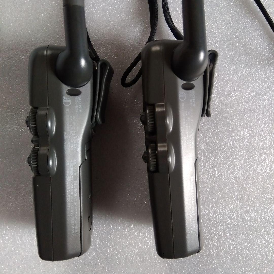 SONY 　特定 小電力トランシーバー　 純正ケース付　日本製　美品