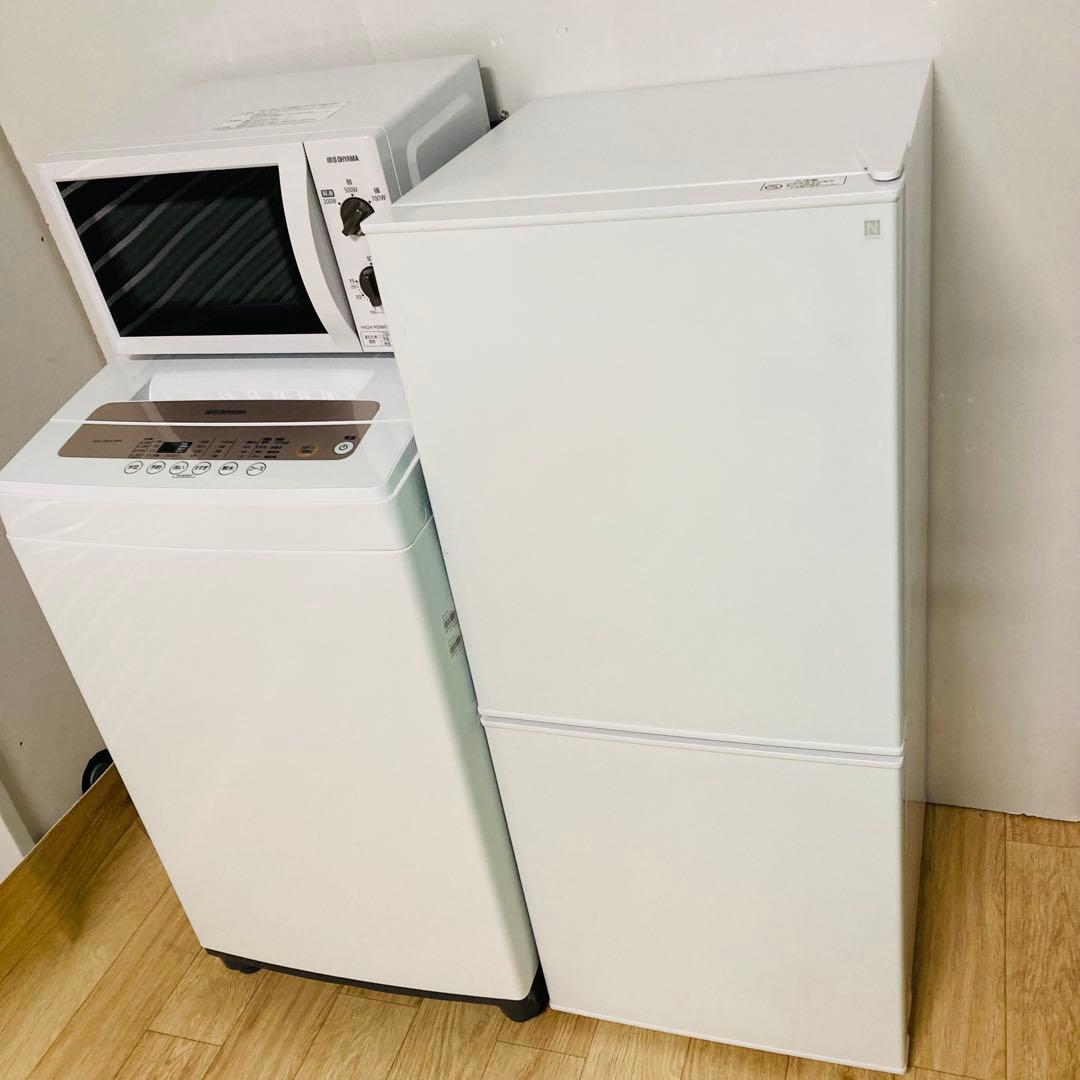 美品高品質使用感の少ない一人暮らし家電セット❗️大阪、大阪近郊配送設置無料