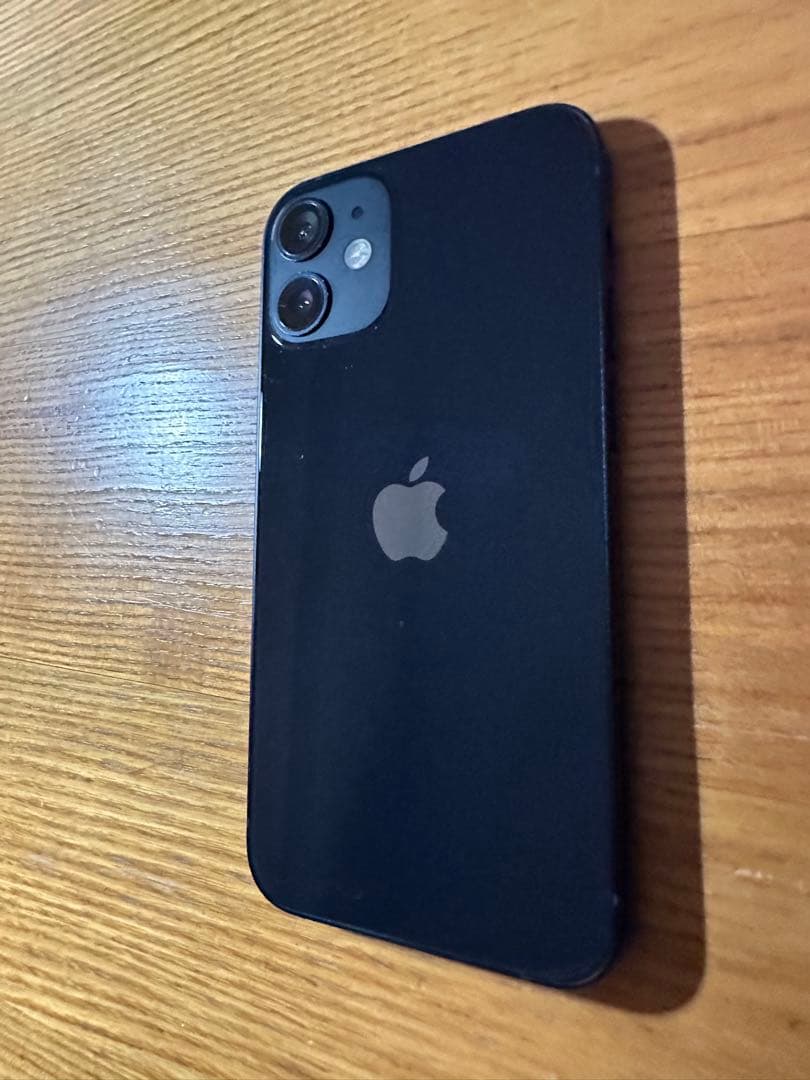 レザーケース付★Apple iPhone 12 miniブラック 64GB